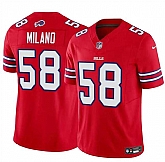 Men & Women & Youth Buffalo Bills #58 Matt Milano Red 2024 F.U.S.E. Vapor Untouchable Limited Stitched Football Jersey,baseball caps,new era cap wholesale,wholesale hats