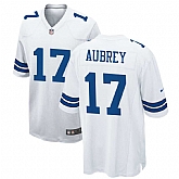 Men & Women & Youth Dallas Cowboys #17 Brandon Aubrey Limited white Vapor Untouchable Jersey,baseball caps,new era cap wholesale,wholesale hats