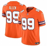 Men & Women & Youth Denver Broncos #99 Zach Allen Orange F.U.S.E. Mile High Collection 1977 Throwback Vapor Limited Football Stitched Jersey,baseball caps,new era cap wholesale,wholesale hats