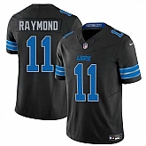 Men & Women & Youth Detroit Lions #11 Kalif Raymond Black 2024 F.U.S.E. 2nd Alternate Vapor Limited Football Stitched Jersey,baseball caps,new era cap wholesale,wholesale hats