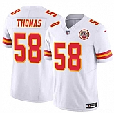 Men & Women & Youth Kansas City Chiefs #58 Derrick Thomas White 2024 F.U.S.E Vapor Untouchable Limited Stitched Football Jersey,baseball caps,new era cap wholesale,wholesale hats