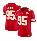 Men & Women & Youth Kansas City Chiefs #95 Chris Jones Red 2024 F.U.S.E Vapor Untouchable Limited Stitched Football Jersey,baseball caps,new era cap wholesale,wholesale hats