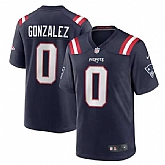 Men & Women & Youth New England Patriots #0 Christian Gonzalez Navy Stitched Game Jersey,baseball caps,new era cap wholesale,wholesale hats