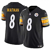 Men & Women & Youth Pittsburgh Steelers #8 Corliss Waitman Black 2024 F.U.S.E. Alternate Vapor Untouchable Limited Stitched Jersey,baseball caps,new era cap wholesale,wholesale hats