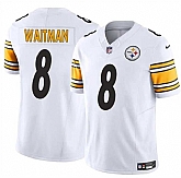 Men & Women & Youth Pittsburgh Steelers #8 Corliss Waitman White 2024 F.U.S.E. Alternate Vapor Untouchable Limited Stitched Jersey,baseball caps,new era cap wholesale,wholesale hats