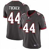 Men & Women & Youth Tampa Bay Buccaneers #44 Sean Tucker Gray Vapor Limited Stitched Jersey