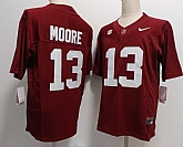 Men's Alabama Crimson Tide #13 Malachi Moore Red FUSE College Stitched Jersey,baseball caps,new era cap wholesale,wholesale hats