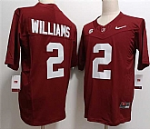 Men's Alabama Crimson Tide #2 Ryan Williams Red F.U.S.E Stitched Football Jersey,baseball caps,new era cap wholesale,wholesale hats