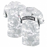 Men's Atlanta Falcons 2024 Arctic Camo Salute To Service Performance T-Shirt,baseball caps,new era cap wholesale,wholesale hats