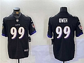 Men's Baltimore Ravens #99 Jayson Oweh Black Vapor Limited Limited Football Jersey,baseball caps,new era cap wholesale,wholesale hats