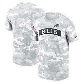 Men's Buffalo Bills 2024 Arctic Camo Salute To Service Performance T-Shirt,baseball caps,new era cap wholesale,wholesale hats