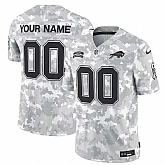 Men's Buffalo Bills Active Player Custom 2024 F.U.S.E Arctic Camo Salute To Service Limited Stitched Football Jersey,baseball caps,new era cap wholesale,wholesale hats