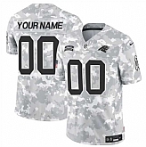 Men's Carolina Panthers Active Player Custom 2024 F.U.S.E Arctic Camo Salute To Service Limited Stitched Football Jersey,baseball caps,new era cap wholesale,wholesale hats