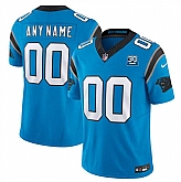 Men's Carolina Panthers Active Player Custom Blue 2024 30th Anniversary Patch F.U.S.E. Vapor Limited Stitched Football Jersey,baseball caps,new era cap wholesale,wholesale hats