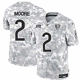 Men's Chicago Bears #2 DJ Moore 2024 F.U.S.E Arctic Camo Salute To Service Limited Stitched Football Jersey Dzhi,baseball caps,new era cap wholesale,wholesale hats