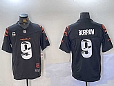 Men's Cincinnati Bengals #9 Joe Burrow Limited Black Fashion FUSE Jersey Dzhi,baseball caps,new era cap wholesale,wholesale hats