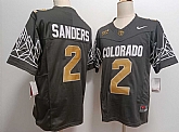 Men's Colorado Buffaloes #2 Shedeur Sanders Black Gold With XII Patch FUSE Vapor Stitched Jersey,baseball caps,new era cap wholesale,wholesale hats