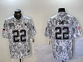 Men's Dallas Cowboys #22 Emmitt Smith Arctic Camo 2024 FUSE Salute to Service Limited Stitched Jersey Dzhi,baseball caps,new era cap wholesale,wholesale hats