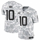 Men's Denver Broncos #10 Bo Nix 2024 F.U.S.E Arctic Camo Salute To Service Limited Stitched Football Jersey Dzhi,baseball caps,new era cap wholesale,wholesale hats