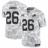 Men's Detroit Lions #26 Jahmyr Gibbs 2024 F.U.S.E Arctic Camo Salute To Service Limited Stitched Football Jersey Dzhi,baseball caps,new era cap wholesale,wholesale hats