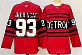 Men's Detroit Red Wings #93 Alex DeBrincat Red 2024-25 Reverse Retro Stitched Jersey,baseball caps,new era cap wholesale,wholesale hats