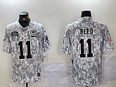 Men's Green Bay Packers #11 Jayden Reed Arctic Camo 2024 FUSE Salute to Service Limited Stitched Jersey Dzhi,baseball caps,new era cap wholesale,wholesale hats