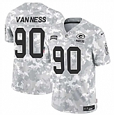 Men's Green Bay Packers #90 Lukas Van Ness 2024 F.U.S.E Arctic Camo Salute To Service Limited Stitched Football Jersey Dzhi,baseball caps,new era cap wholesale,wholesale hats