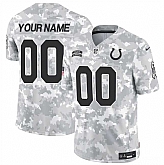 Men's Indianapolis Colts Active Player Custom 2024 F.U.S.E Arctic Camo Salute To Service Limited Stitched Football Jersey,baseball caps,new era cap wholesale,wholesale hats