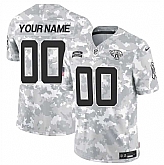 Men's Jacksonville Jaguars Active Player Custom 2024 F.U.S.E Arctic Camo Salute To Service Limited Stitched Football Jersey,baseball caps,new era cap wholesale,wholesale hats