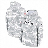 Men's Los Angeles Chargers 2024 Arctic Camo Salute To Service Club Fleece Pullover Hoodie,baseball caps,new era cap wholesale,wholesale hats