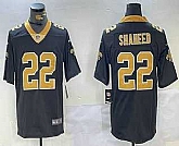 Men's New Orleans Saints #22 Rashid Shaheed Black 2023 Vapor Limited Stitched Jersey,baseball caps,new era cap wholesale,wholesale hats