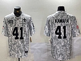 Men's New Orleans Saints #41 Alvin Kamara Arctic Camo 2024 FUSE Salute to Service Limited Stitched Jersey Dzhi,baseball caps,new era cap wholesale,wholesale hats