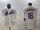 Men's New York Mets #16 Dwight Gooden White Cool Base Stitched Jersey,baseball caps,new era cap wholesale,wholesale hats