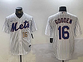 Men's New York Mets #16 Dwight Gooden White Cool Base Stitched Jerseys,baseball caps,new era cap wholesale,wholesale hats