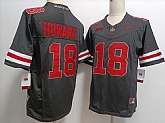 Men's Ohio State Buckeyes #18 Will Howard Black FUSE College Football Jersey,baseball caps,new era cap wholesale,wholesale hats