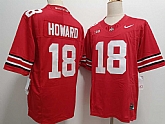 Men's Ohio State Buckeyes #18 Will Howard Red FUSE College Football Jersey,baseball caps,new era cap wholesale,wholesale hats