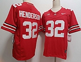 Men's Ohio State Buckeyes #32 TreVeyon Henderson Red FUSE College Football Jersey,baseball caps,new era cap wholesale,wholesale hats