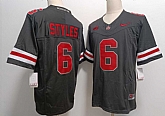 Men's Ohio State Buckeyes #6 Sonny Styles Black FUSE College Football Jersey,baseball caps,new era cap wholesale,wholesale hats