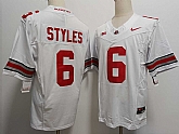 Men's Ohio State Buckeyes #6 Sonny Styles White FUSE College Football Jersey,baseball caps,new era cap wholesale,wholesale hats