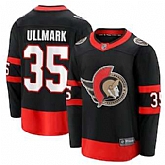 Men's Ottawa Senators #35 Linus Ullmark Fanatics Black Home Premier Breakaway Player Jersey Dzhi,baseball caps,new era cap wholesale,wholesale hats