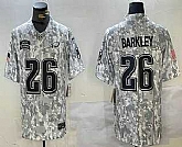 Men's Philadelphia Eagles #26 Saquon Barkley 2024 FUSE Arctic Camo Salute to Service Limited Stitched Jersey Dzhi,baseball caps,new era cap wholesale,wholesale hats