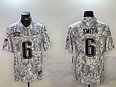 Men's Philadelphia Eagles #6 DeVonta Smith Arctic Camo 2024 FUSE Salute to Service Limited Stitched Jersey Dzhi,baseball caps,new era cap wholesale,wholesale hats