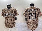 Men's San Diego Padres #23 Fernando Tatis Jr Camo Stitched Cool Base Nike Jersey,baseball caps,new era cap wholesale,wholesale hats