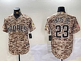 Men's San Diego Padres #23 Fernando Tatis Jr Camo Stitched Cool Base Nike Jerseys,baseball caps,new era cap wholesale,wholesale hats