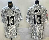 Men's San Francisco 49ers #13 Brock Purdy 2024 FUSE Arctic Camo Salute to Service Limited Stitched Jersey Dzhi,baseball caps,new era cap wholesale,wholesale hats