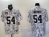 Men's San Francisco 49ers #54 Fred Warner Arctic Camo 2024 FUSE Salute to Service Limited Stitched Jersey Dzhi,baseball caps,new era cap wholesale,wholesale hats