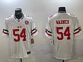 Men's San Francisco 49ers #54 Fred Warner White FUSE Mexico Gate Bridge Patch Vapor Limited Stitched Jersey Dzhi,baseball caps,new era cap wholesale,wholesale hats