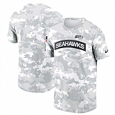 Men's Seattle Seahawks 2024 Arctic Camo Salute To Service Performance T-Shirt,baseball caps,new era cap wholesale,wholesale hats