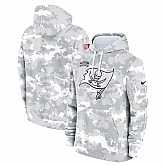 Men's Tampa Bay Buccaneers 2024 Arctic Camo Salute To Service Club Fleece Pullover Hoodie,baseball caps,new era cap wholesale,wholesale hats