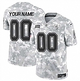 Men's Tampa Bay Buccaneers Active Player Custom 2024 F.U.S.E Arctic Camo Salute To Service Limited Stitched Football Jersey,baseball caps,new era cap wholesale,wholesale hats